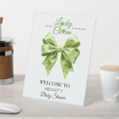 Signe De Table Arc de charme Lucky irlandais baby shower de bienv (In SItu)