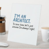 Signe De Table Architect - I'm (In SItu)