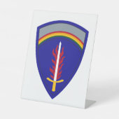 Signe De Table Army Europe USAREUR (Recto)