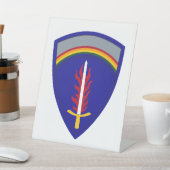 Signe De Table Army Europe USAREUR (In SItu)