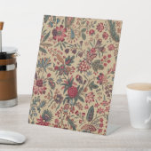 Signe De Table Art floral de la tapisserie (In SItu)