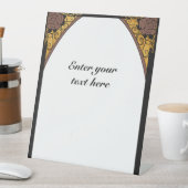 Signe De Table Art Nouveau (In SItu)