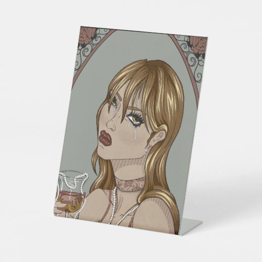 Signe De Table Art nouveau (Recto)