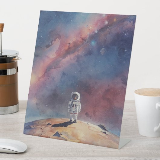 Signe De Table Astronaut Out in Space (In SItu)
