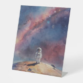Signe De Table Astronaut Out in Space (Recto)