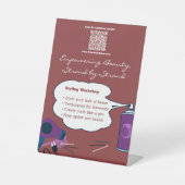 Signe De Table Atelier sur l'autonomisation de la beauté (Recto)