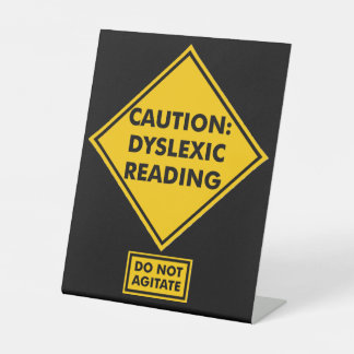 Signe De Table Attention : Lecture dyslexique