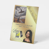 Signe De Table Author's Promotional Rose Gold (Recto)