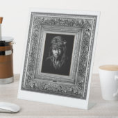 Signe De Table Autochtone Américain. (In SItu)