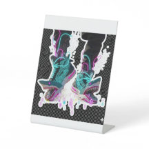 Autocollant Cyberpunk Requin Brainrot