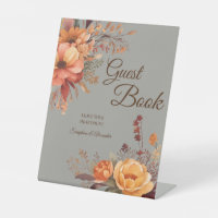 Automne aquarelle Rustique Floral Mariage Tabletop