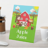 Signe De Table Automne Barnyard Anniversaire Brown Coiffeuse (In SItu)