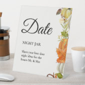 Signe De Table Automne Citrouille Fête des mariées Date Idées Sig (In SItu)