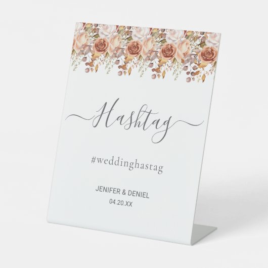 Signe De Table Automne Feuilles Russe Pays Boho Mariage (Recto)