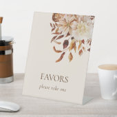 Signe De Table Automne Floral (In SItu)