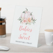 Signe De Table Automne Floral Petits Citrouilles sucreries et fri (In SItu)