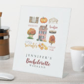 Signe De Table Automne Vibes Automne Russe Bachelorette Party (In SItu)