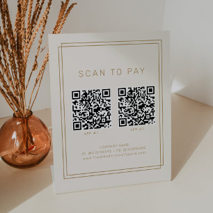 Signe De Table AVERY Or vintage affaires 2 applications scan To P