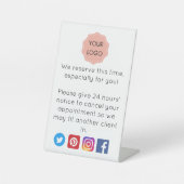 Signe De Table Avis d'annulation pour salon ou spa (Recto)