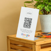 Signe De Table Avis d'entreprise sur Google Code QR de notation