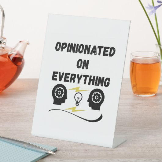 Signe De Table Avis Sur Tout (In SItu)