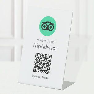 Signe De Table Avis Tripadvisor Code QR de l'avis sur l'entrepr