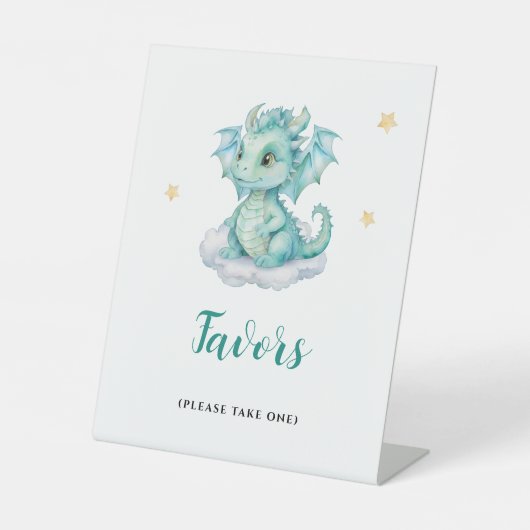 Signe De Table Baby Dragon Faveurs (Recto)