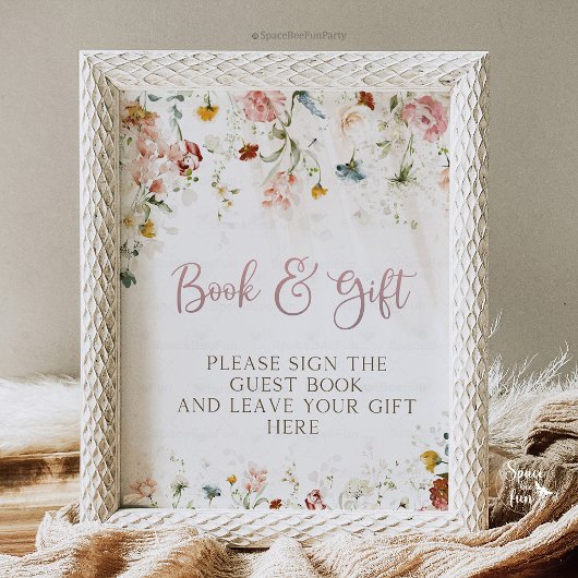 Signe De Table Baby in bloom