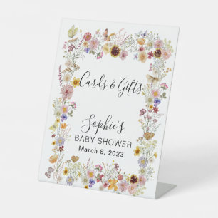 Signe De Table Baby In Bloom Garden Papillons Cartes & Cadeaux