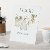 Signe De Table Baby shower agricole cultivé localement (In SItu)