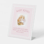 Signe De Table Baby shower Beatrix Potter Rose Cute (Recto)