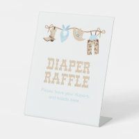 Baby-Shower Cow-Boy Tirage de Couches