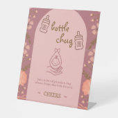 Signe De Table Baby shower de jeu Bouteille (Recto)