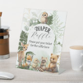 Signe De Table Baby shower de la tombola de la volaille (In SItu)