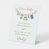 Signe De Table Baby shower de linge de maison (Recto)