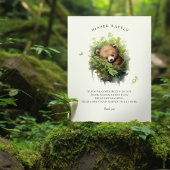 Signe De Table Baby shower de signalisation de la couche de bébé