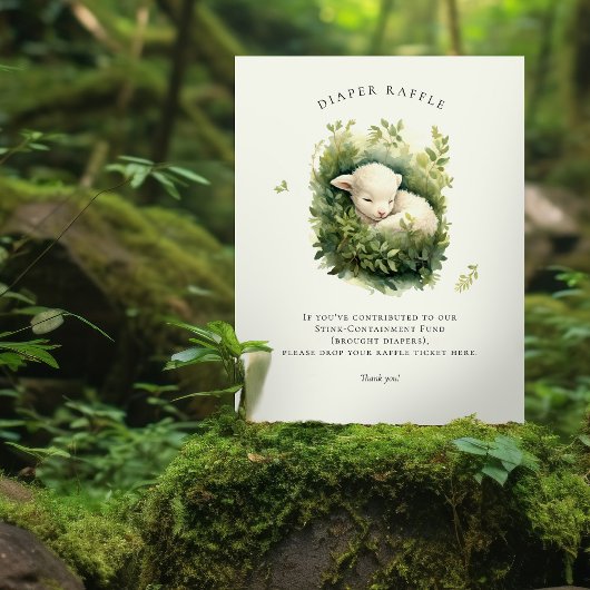 Signe De Table Baby shower des enseignes de chevalet de couches p