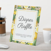 Signe De Table Baby shower d'été de la carafe citron (In SItu)