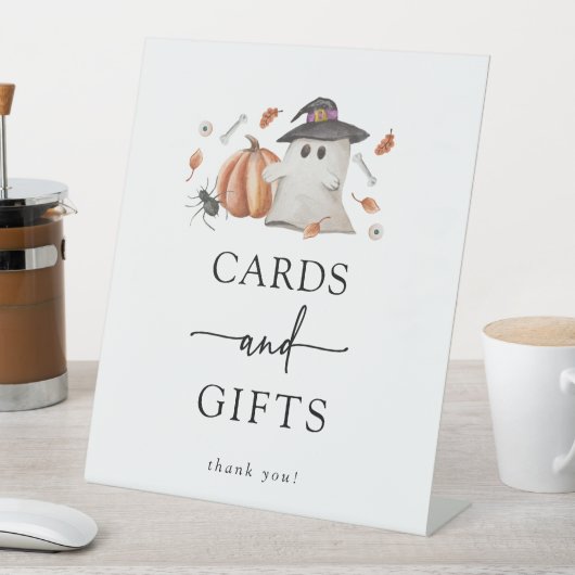 Signe De Table Baby shower d'Halloween (In SItu)