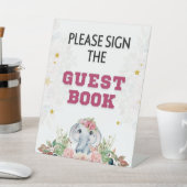 Signe De Table Baby shower éléphant (In SItu)