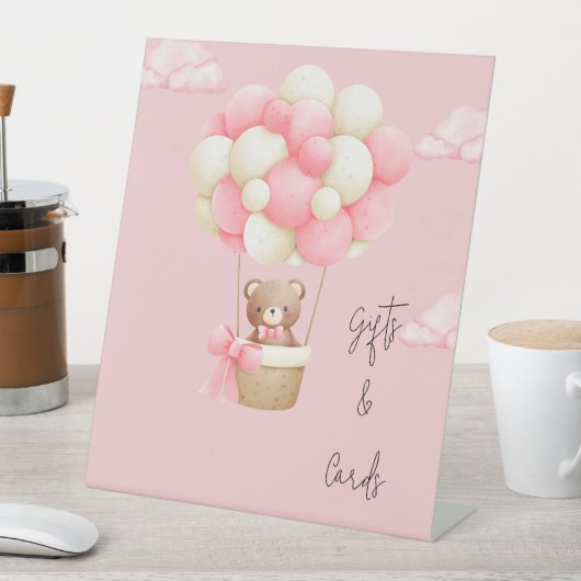 SIGNE DE TABLE BABY SHOWER FILLE (In SItu)