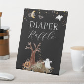 Signe De Table Baby shower Halloween Boho Déchets Raffle (In SItu)