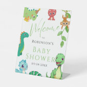 Signe De Table Baby shower Little Dino (Recto)
