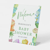 Signe De Table Baby shower Little Dino (Recto)