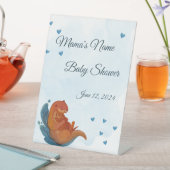 Signe De Table Baby shower Mama & Me Otter (In SItu)