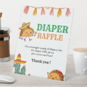 Signe De Table Baby shower mexicain de tombola de bébé (In SItu)