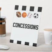 Signe De Table Baby shower sportif Anniversaire Concession Stand  (In SItu)