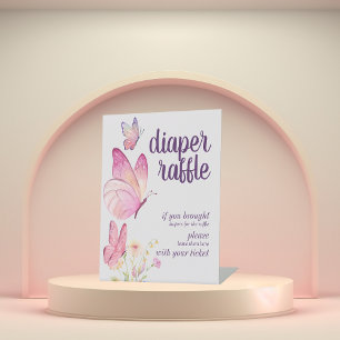 Signe De Table Baisers à papillon Bébé Voeux Broche de couches