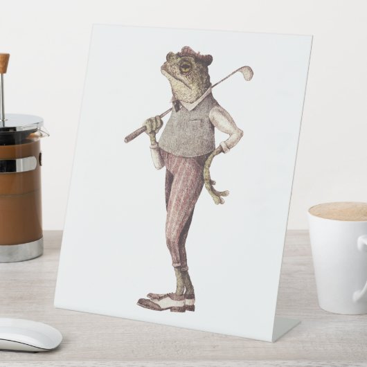 Signe De Table Balancier de grenouille (In SItu)