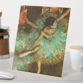 Signe De Table Ballerina Dance Green Dancer Edger Degas Peinture (In SItu)